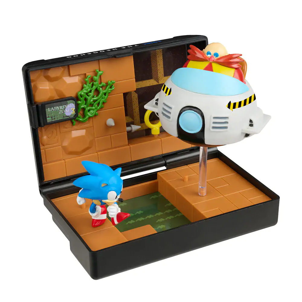 Console Heroes Sonic the Hedgehog Boss Level 1 Mega Drive diorama poza produsului