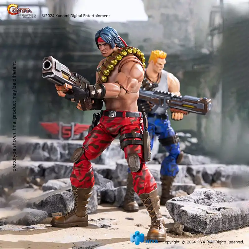 Contra: Operation Galuga Exquisite Figurina de Acțiune de Bază Lance Bean 16 cm poza produsului