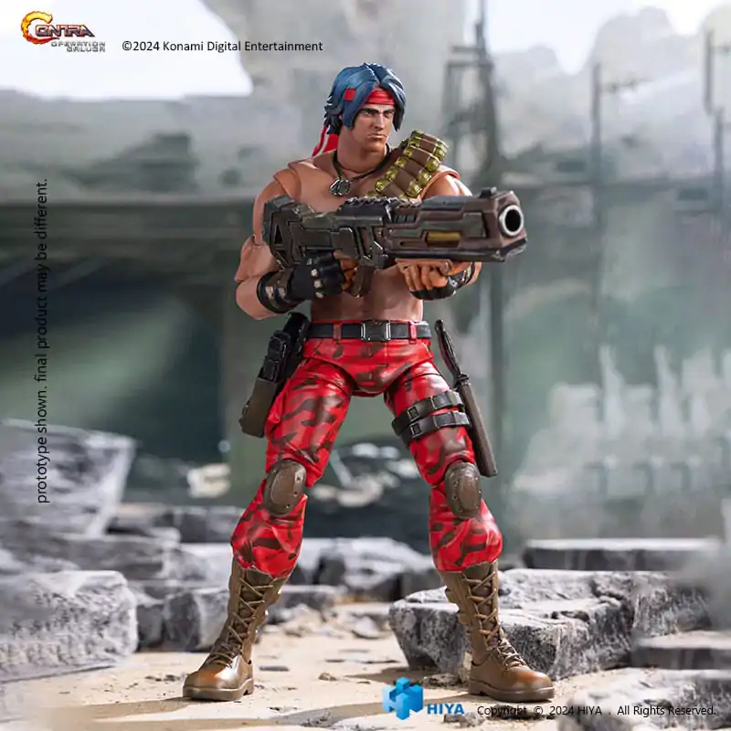 Contra: Operation Galuga Exquisite Figurina de Acțiune de Bază Lance Bean 16 cm poza produsului