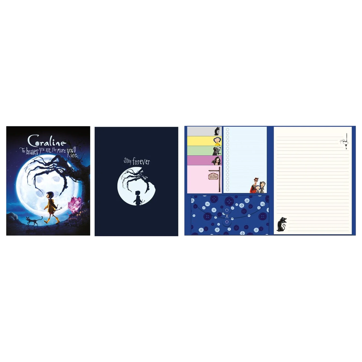 Coraline Other World pachet de blocnotesuri poza produsului