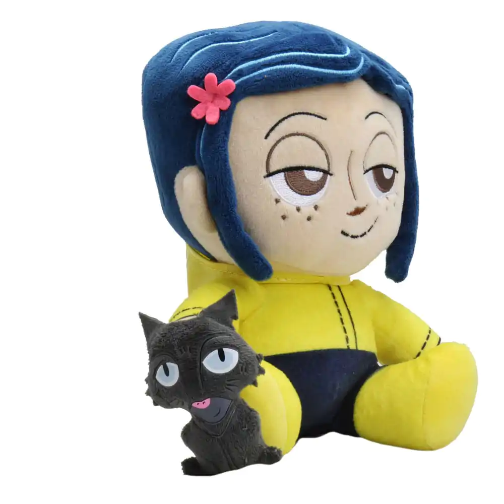 Coraline Phunny figurina de plus Coraline and the Cat 20 cm poza produsului