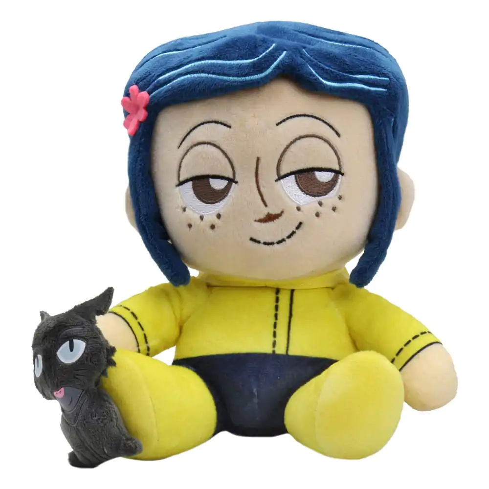 Coraline Phunny figurina de plus Coraline and the Cat 20 cm poza produsului