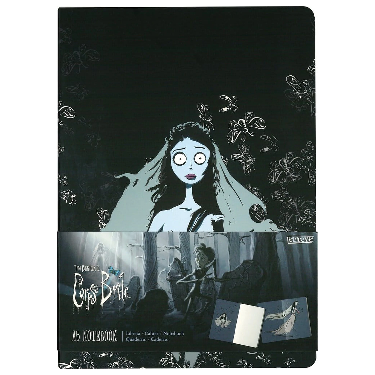 Corpse Bride Softcover caiet Emily 21 cm poza produsului