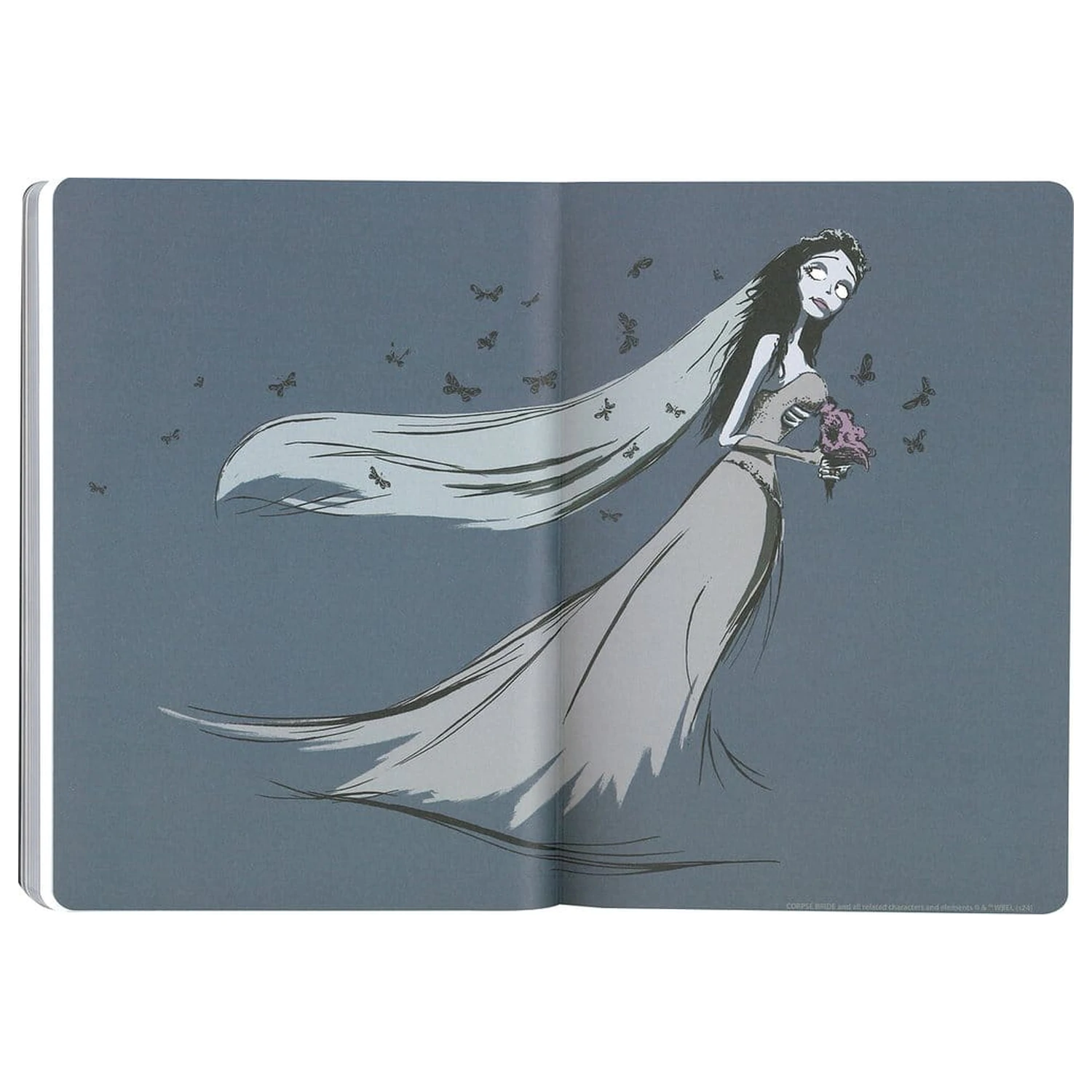 Corpse Bride Softcover caiet Emily 21 cm poza produsului