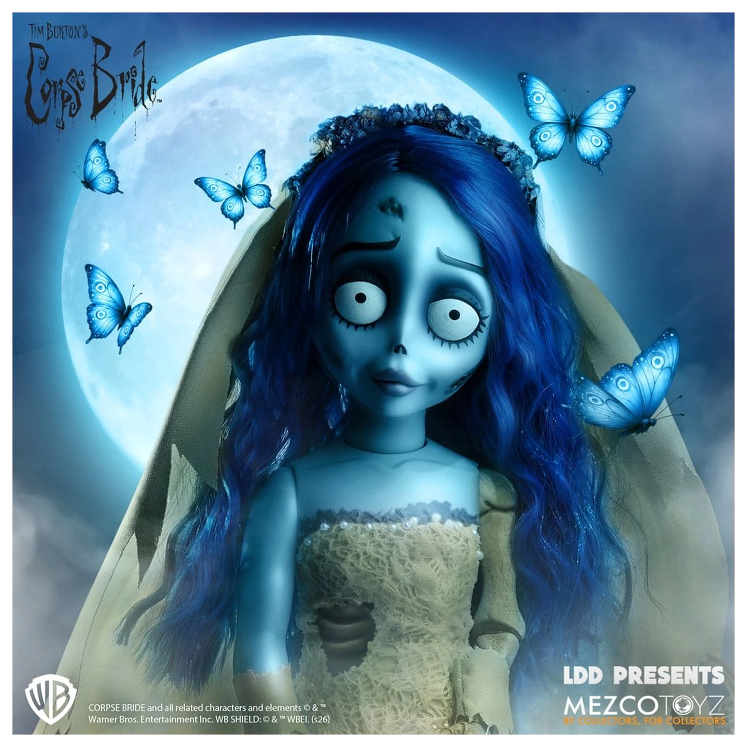 Corpse Bride LDD Presents Păpușă Emily 25 cm poza produsului