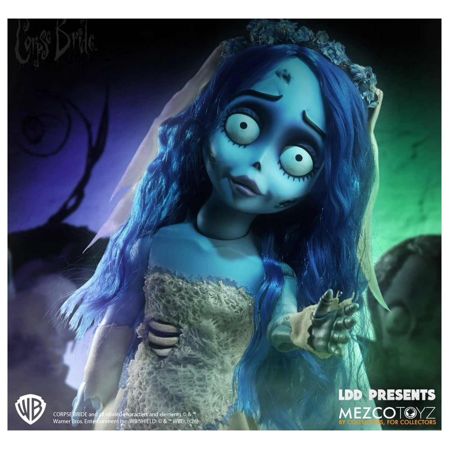 Corpse Bride LDD Presents Păpușă Emily 25 cm poza produsului