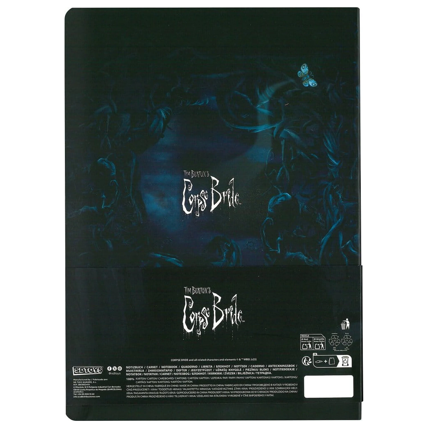 Corpse Bride Softcover caiet Movie Poster 21 cm poza produsului