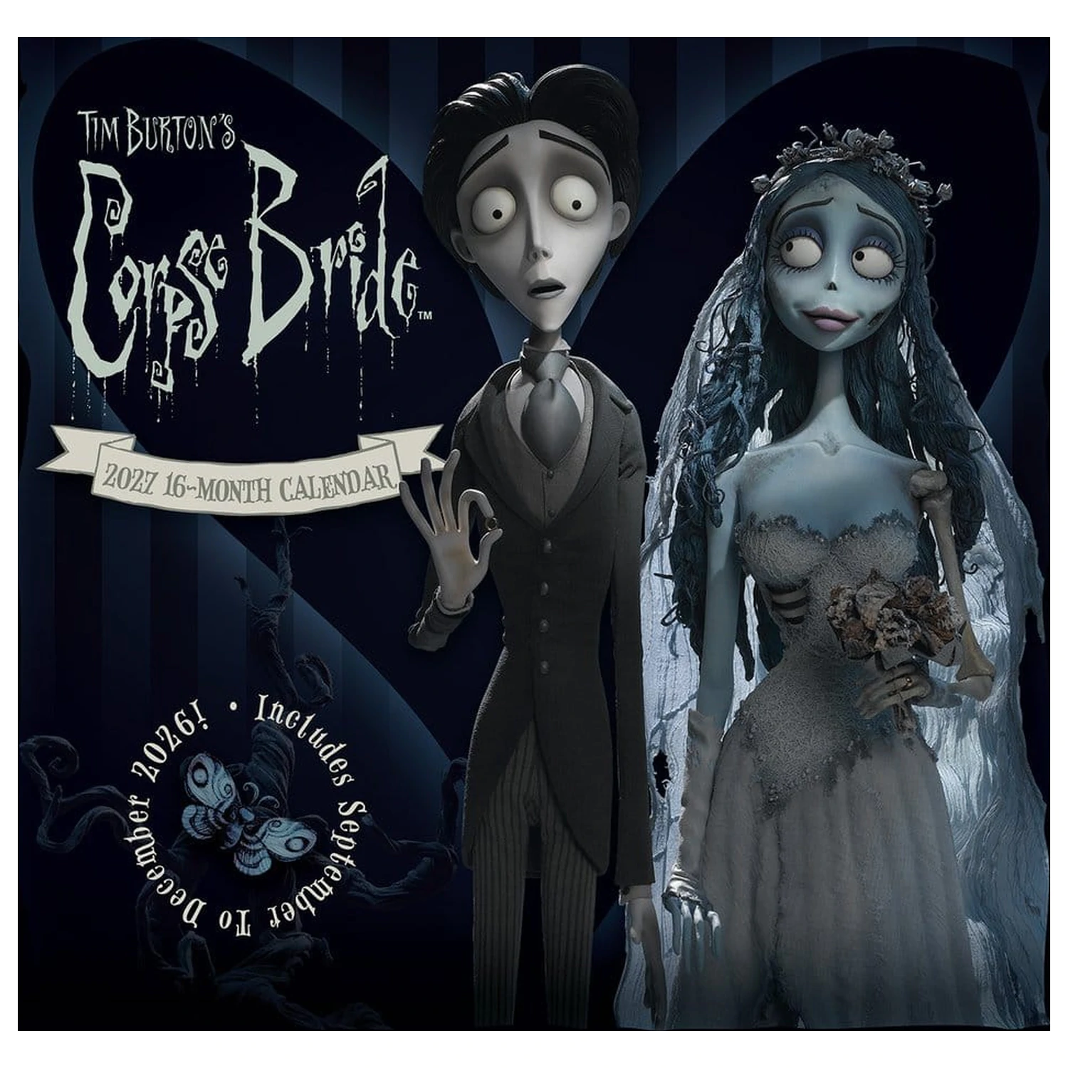 Corpse Bride Calendar 2027 30 x 30 cm poza produsului