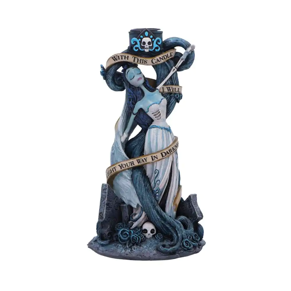 Corpse Bride Suport lumanare With This Candle Vow 19 cm poza produsului