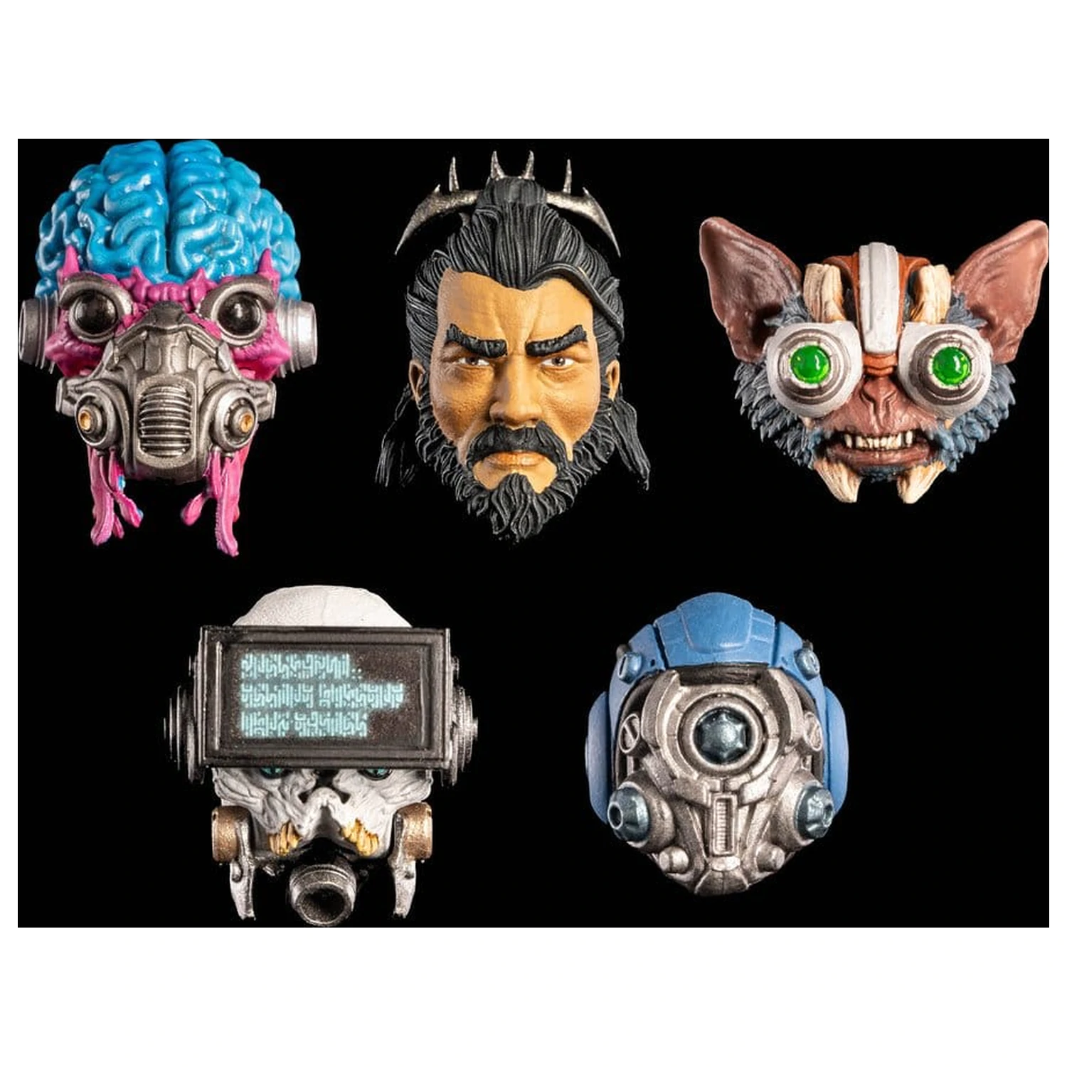 Pachet de Capete Accesorii pentru Figurina Cosmic Legions Action Figure poza produsului