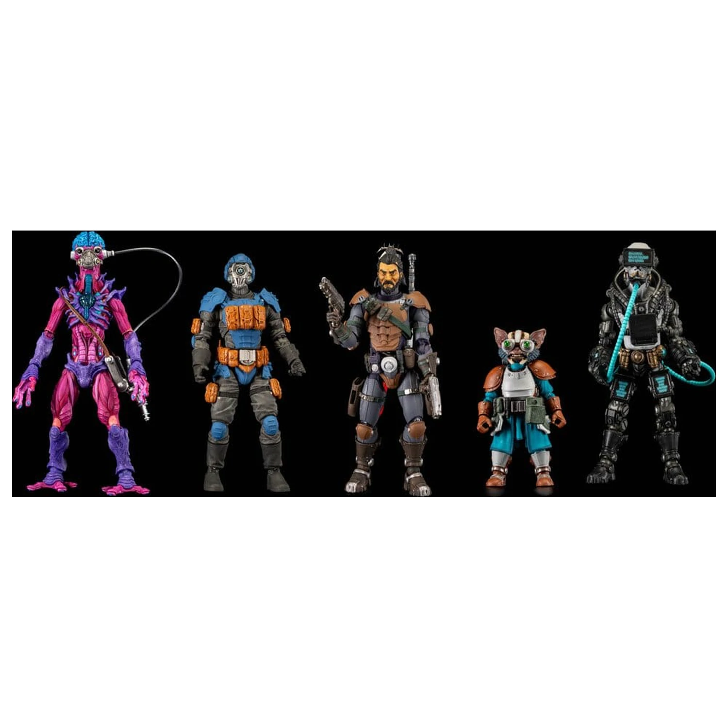 Pachet de Capete Accesorii pentru Figurina Cosmic Legions Action Figure poza produsului
