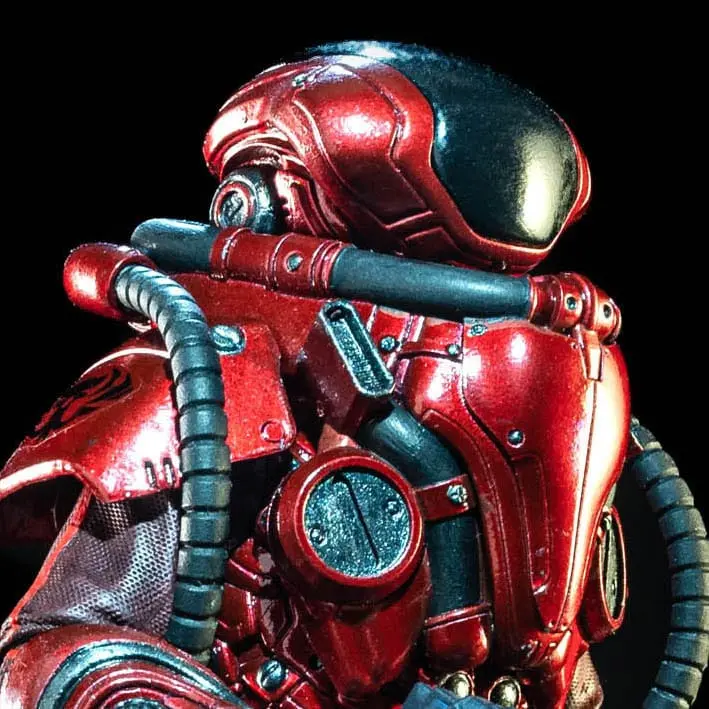 Cosmic Legions: Outpost Zaxxius figurină de acțiune T.U.5.C.C. Pilot 15 cm poza produsului