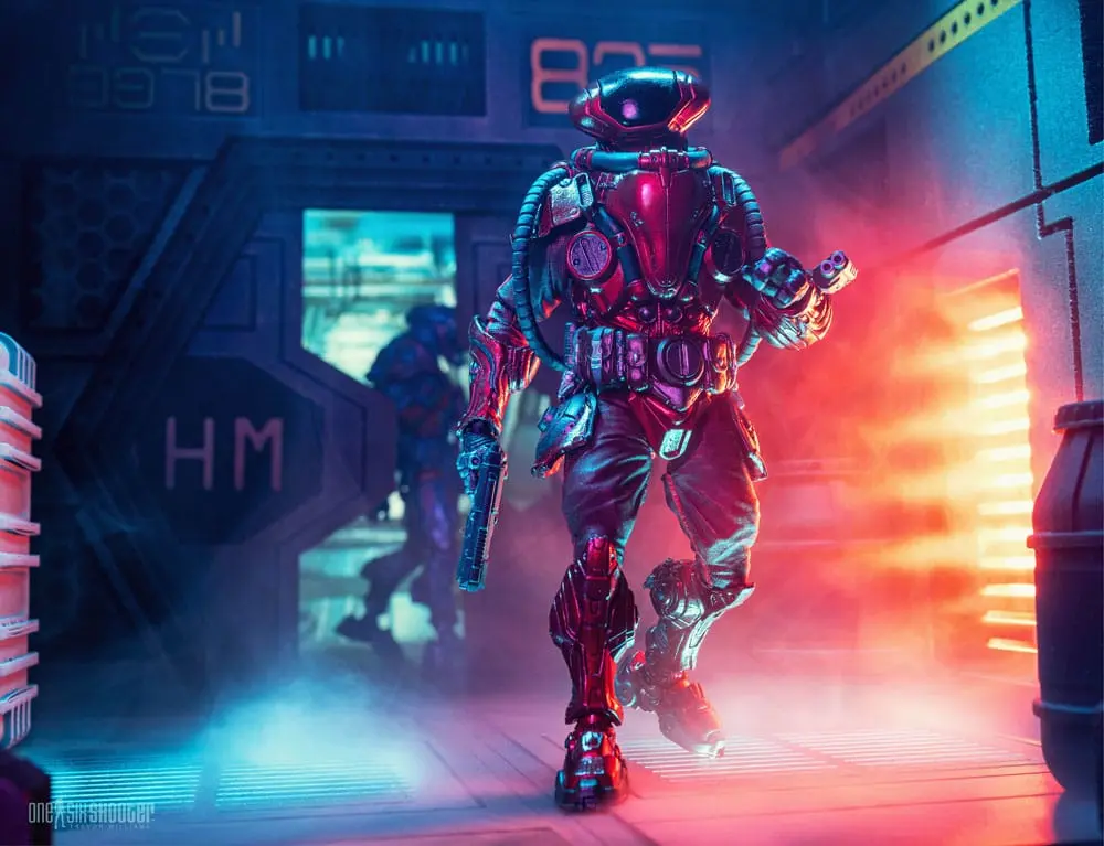 Cosmic Legions: Outpost Zaxxius figurină de acțiune T.U.5.C.C. Pilot 15 cm poza produsului