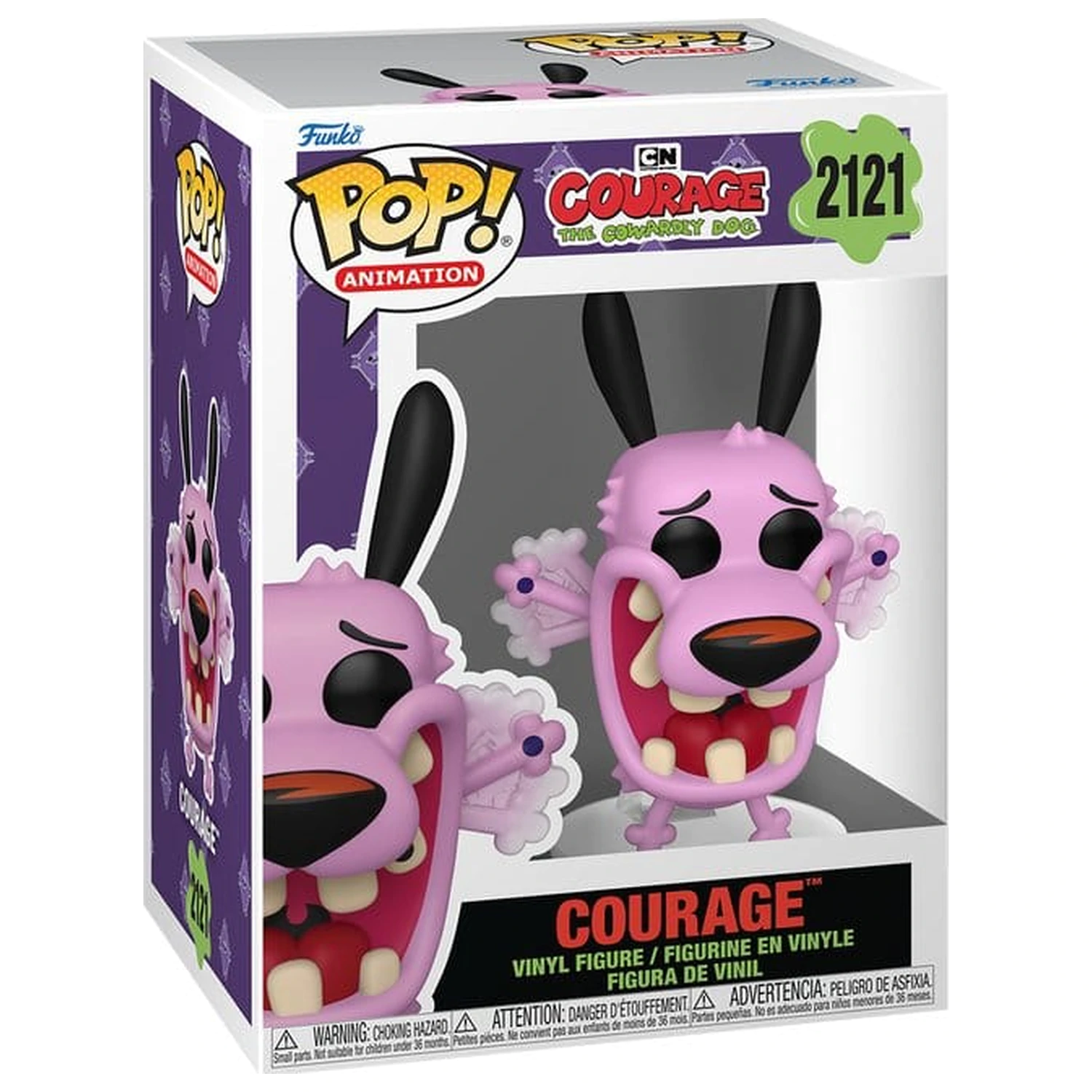 Courage the Cowardly Dog Funko POP! Animation Vinyl Figura Courage 9 cm poza produsului