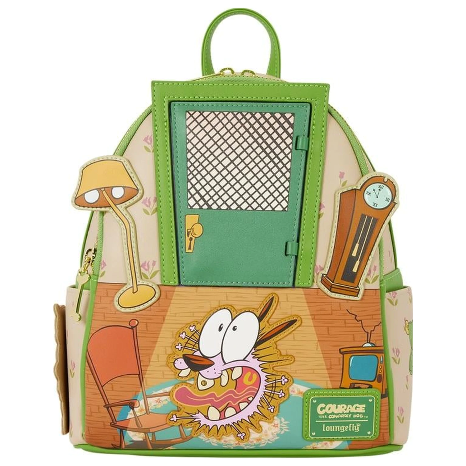 Courage the Cowardly Dog Mini rucsac Loungefly poza produsului