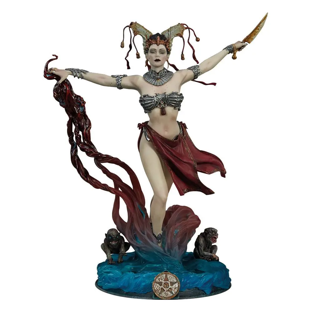 Court of the Dead Statuie PVC Gethsemoni - Queens Conjuring 25 cm poza produsului