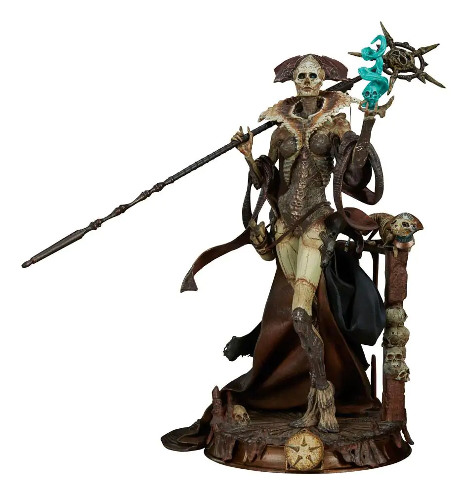 Court of the Dead statuie PVC Xiall - Osteomancers Vision 33 cm poza produsului