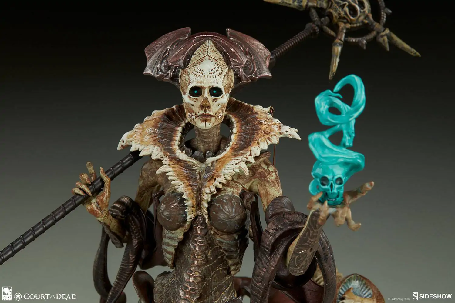 Court of the Dead statuie PVC Xiall - Osteomancers Vision 33 cm poza produsului