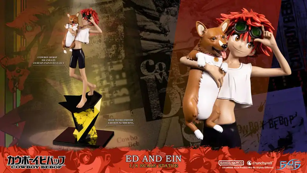 Cowboy Bebop Statuie 1/8 Ed & Ein 28 cm poza produsului