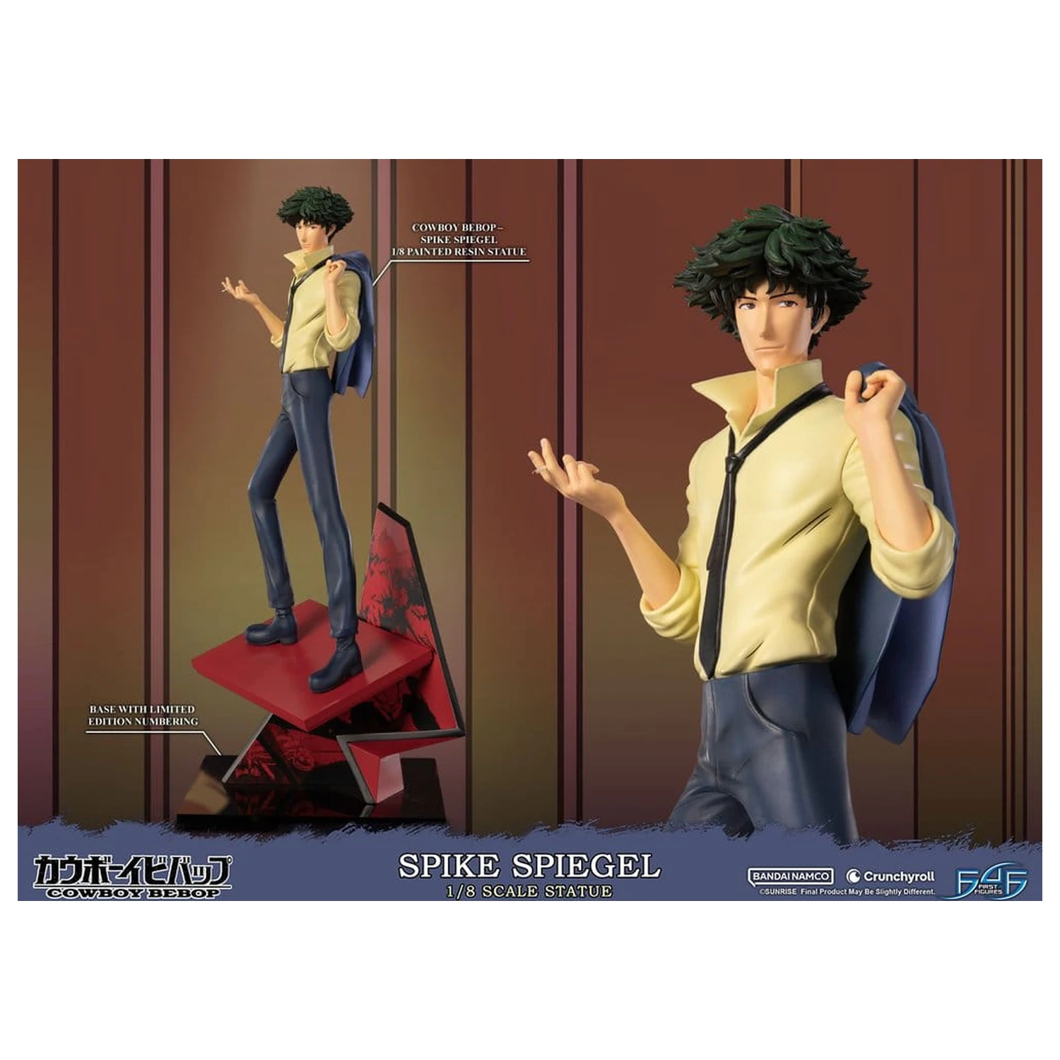 Cowboy Bebop Statuie din Rasina 1/8 Spike Spiegel 34 cm poza produsului