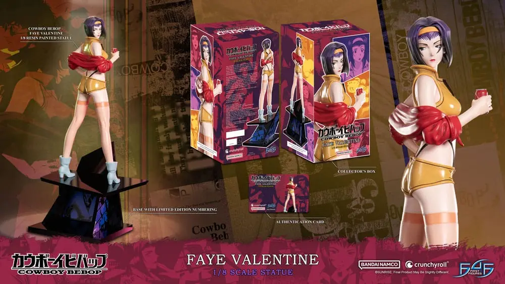 Cowboy Bebop Statuie Faye Valentine 32 cm poza produsului