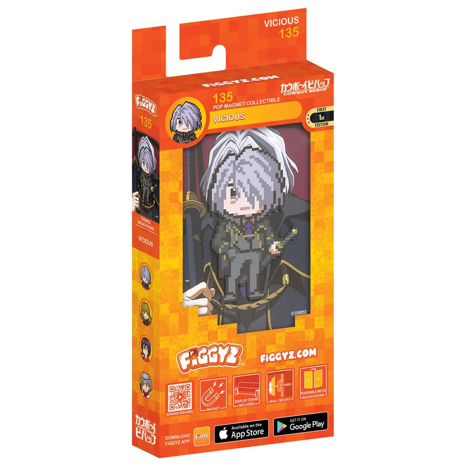 Cowboy Bebop FiGGYZ Magnet Colectionabil Vicious 11 cm poza produsului