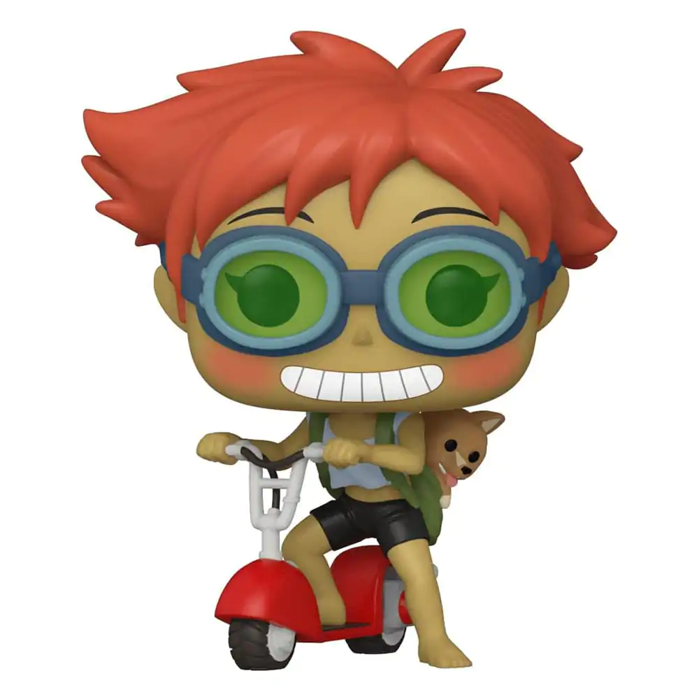 Cowboy Bebop POP! Animation Figurina Vinil Edward pe Scooter cu Ein 9 cm poza produsului