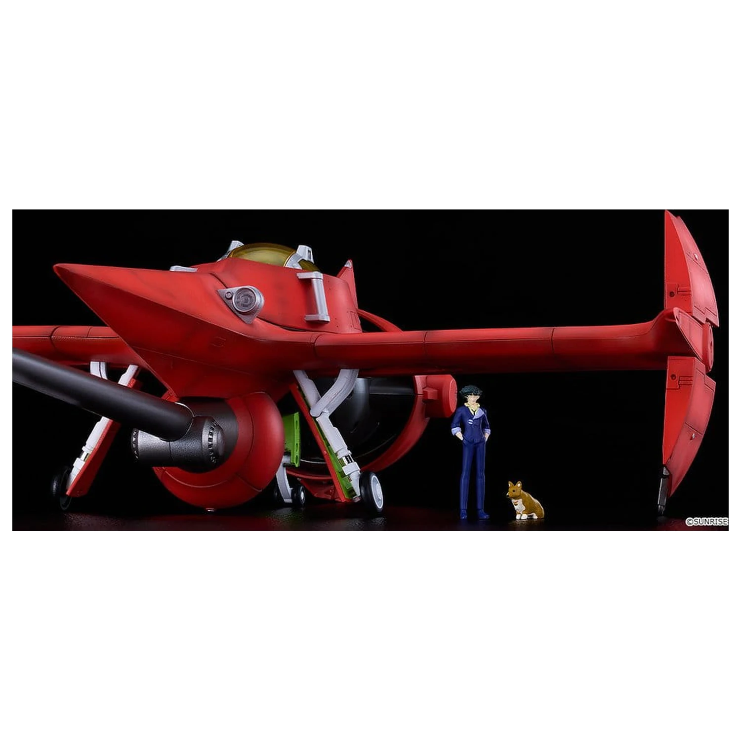 Cowboy Bebop Moderoid Kit model din plastic DX-SCALE 1/48 Swordfish II 36 cm poza produsului