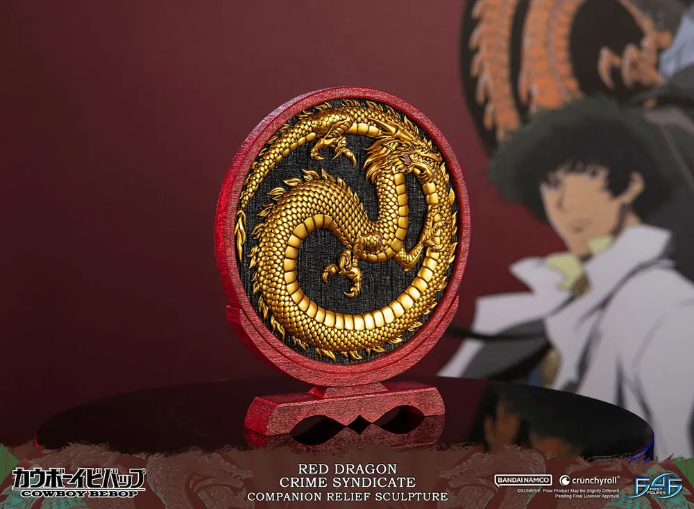 Statuie Cowboy Bebop Red Dragon Crime Syndicate Companion Relief 35 cm poza produsului