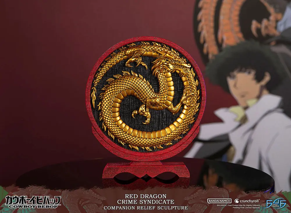 Statuie Cowboy Bebop Red Dragon Crime Syndicate Companion Relief 35 cm poza produsului