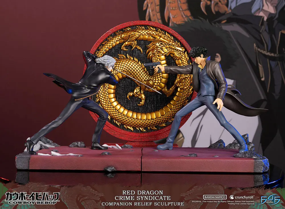 Statuie Cowboy Bebop Red Dragon Crime Syndicate Companion Relief 35 cm poza produsului