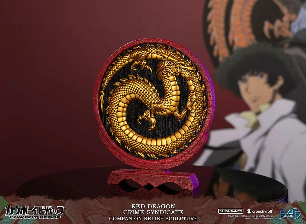 Statuie Cowboy Bebop Red Dragon Crime Syndicate Companion Relief 35 cm poza produsului