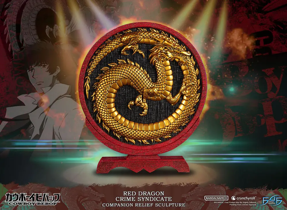 Statuie Cowboy Bebop Red Dragon Crime Syndicate Companion Relief 35 cm poza produsului