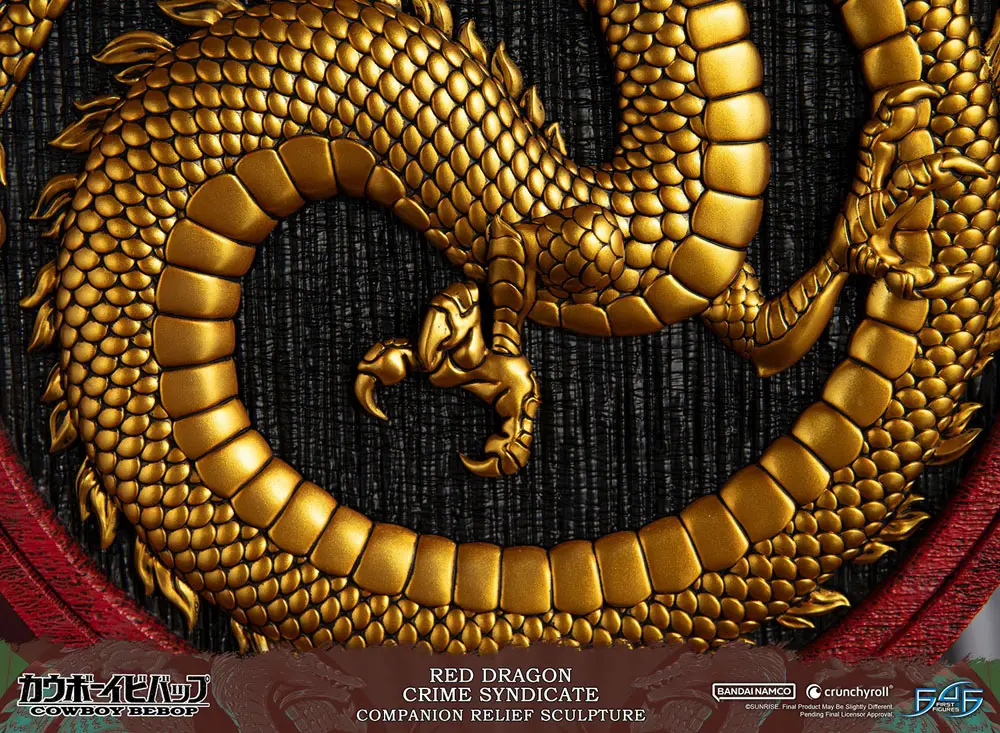 Statuie Cowboy Bebop Red Dragon Crime Syndicate Companion Relief 35 cm poza produsului