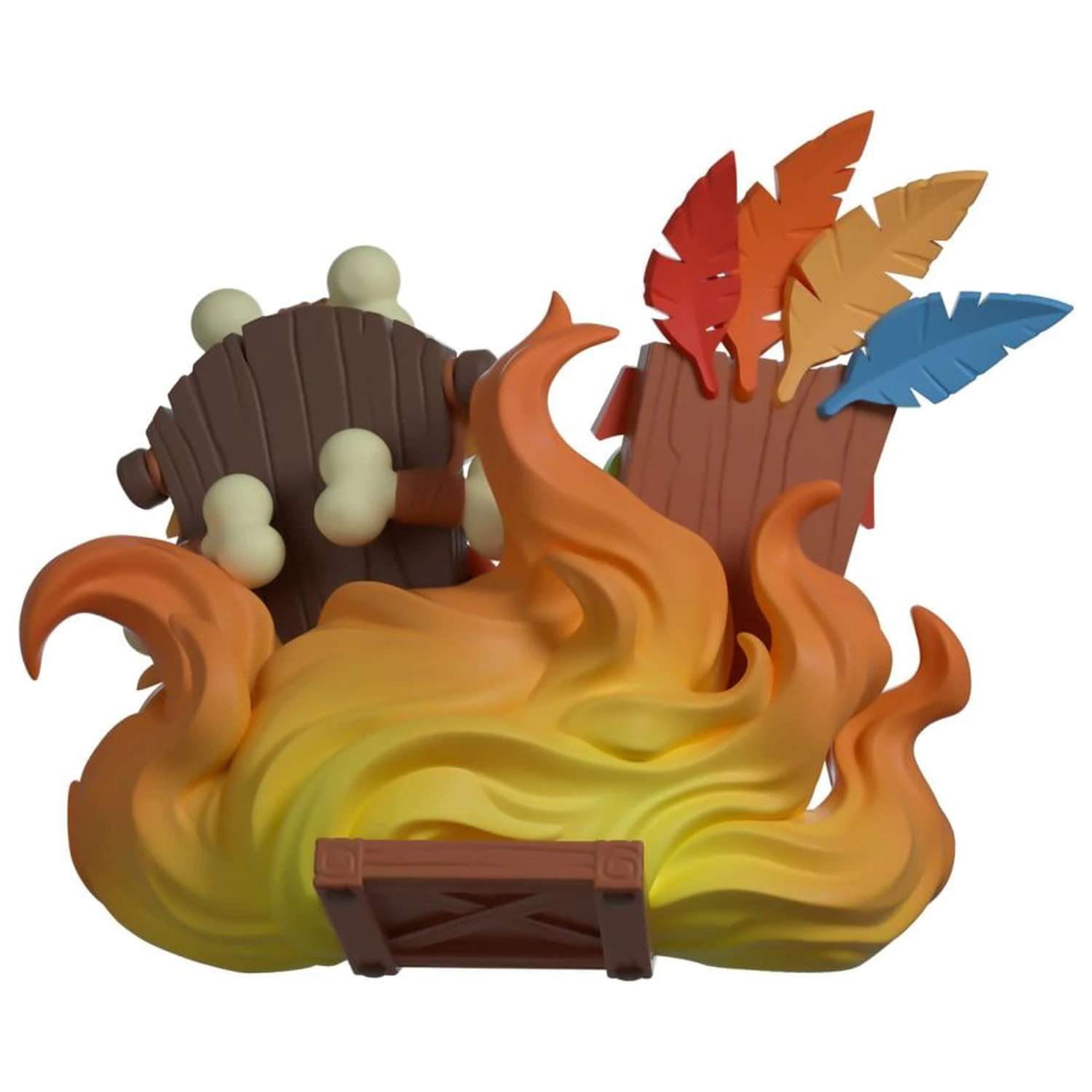 Figurina Crash Bandicoot Aku Aku si Uka Uka 9cm poza produsului