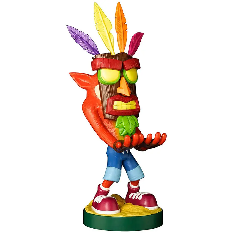 Crash Bandicoot Cable Guy Aku Aku Crash 20 cm poza produsului