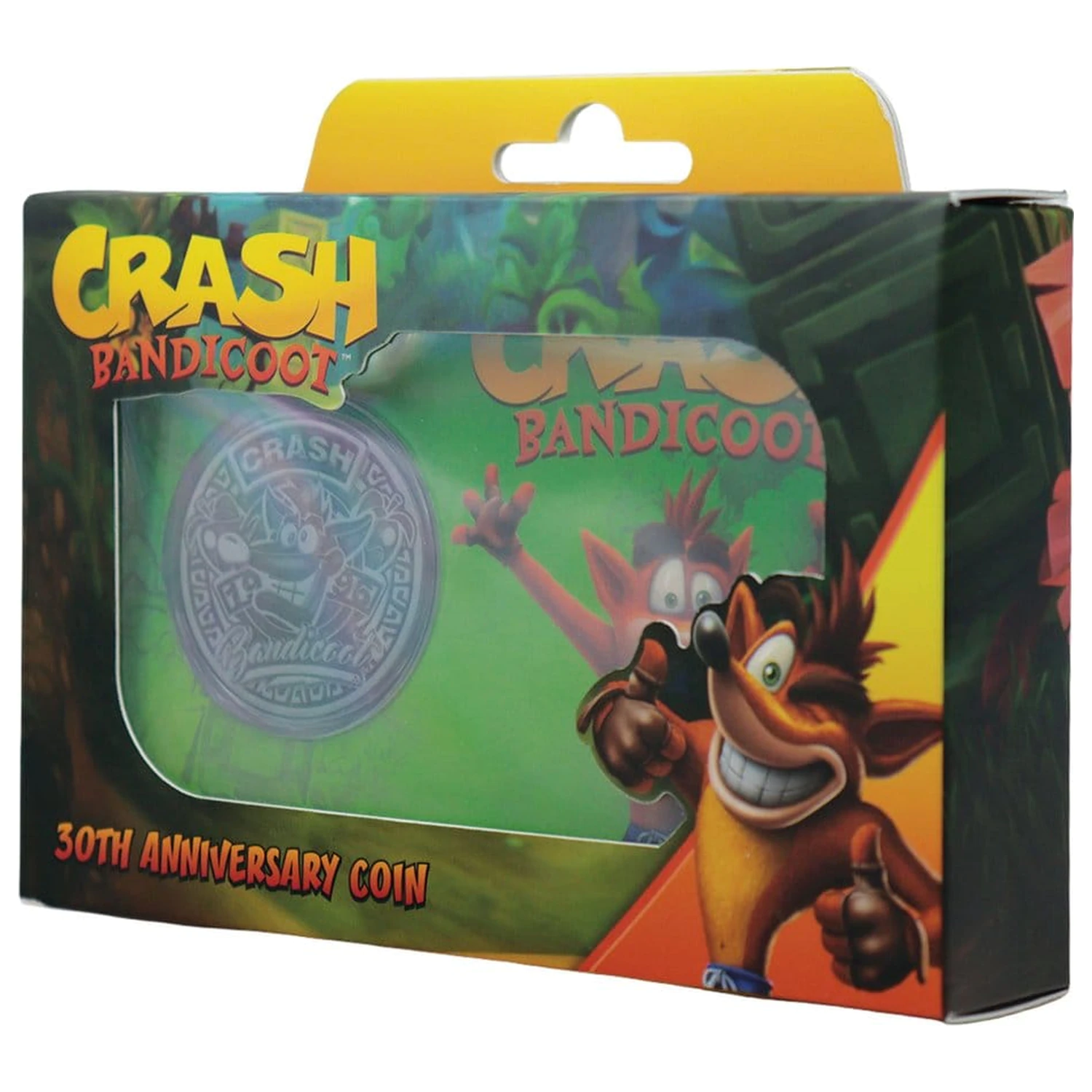 Crash Bandicoot moneda de colectie prezentare editie limitata poza produsului