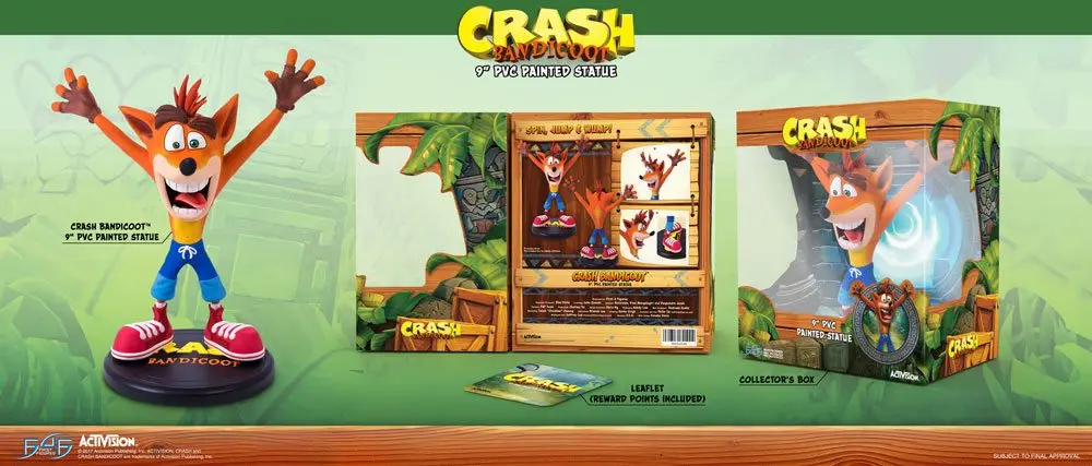 Crash Bandicoot N. Sane Trilogy Statuie PVC Crash Bandicoot 23 cm poza produsului