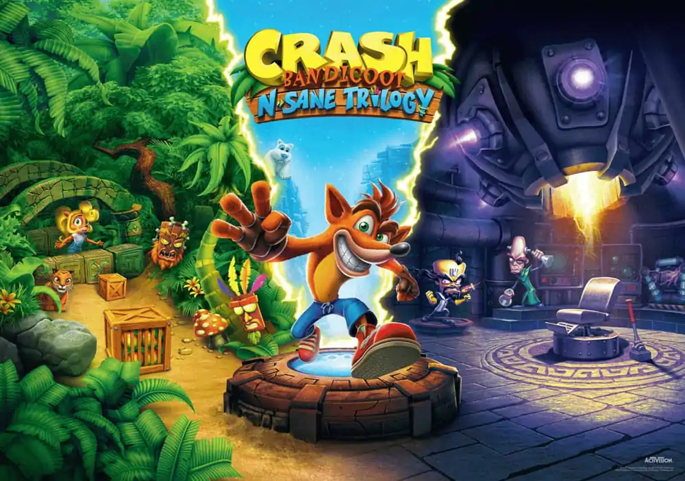 Crash Bandicoot N Sane Triology Puzzle (1000 piese) poza produsului