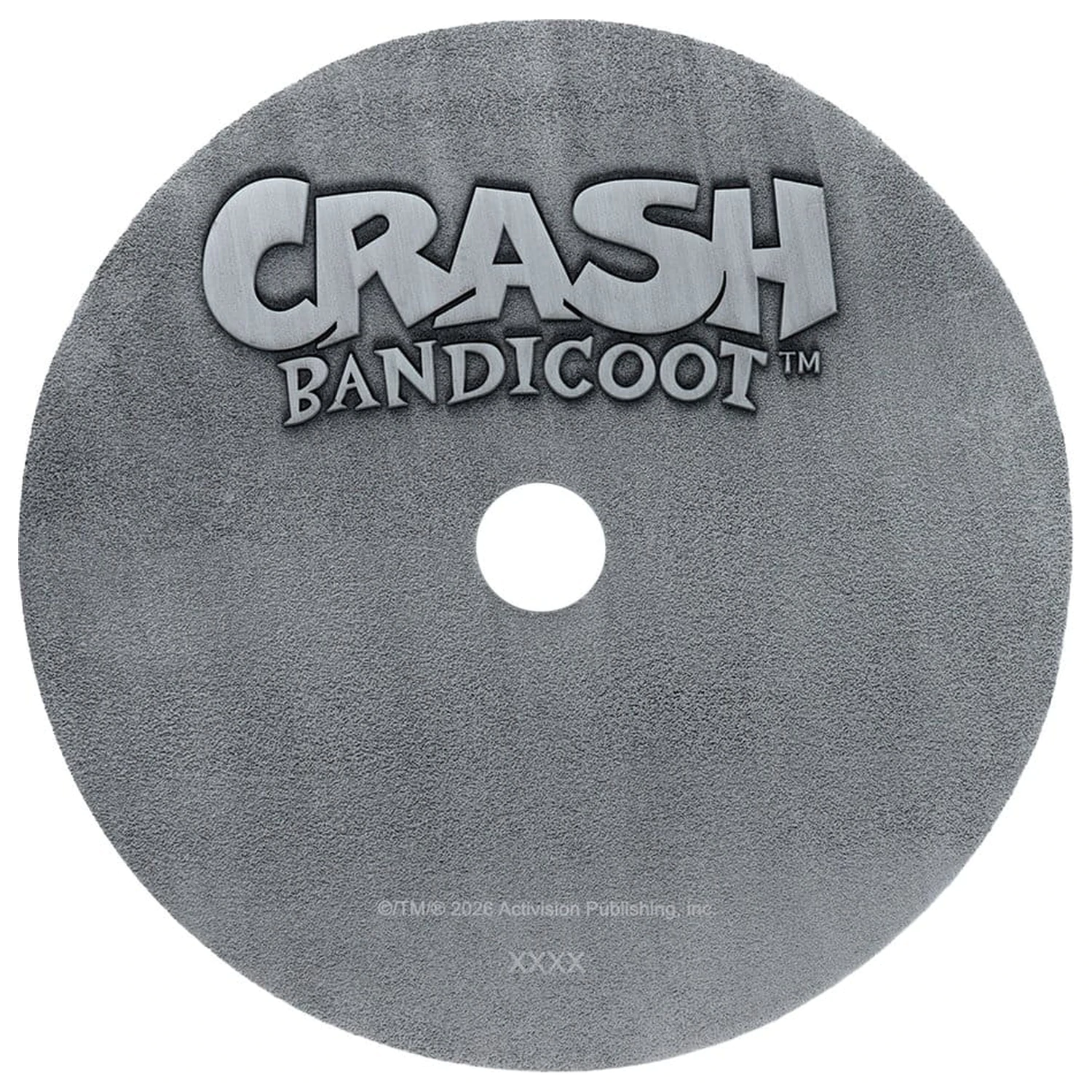 Crash Bandicoot Replica Metal CD-ROM Obiect de colectie Editie Limitata 11 cm poza produsului