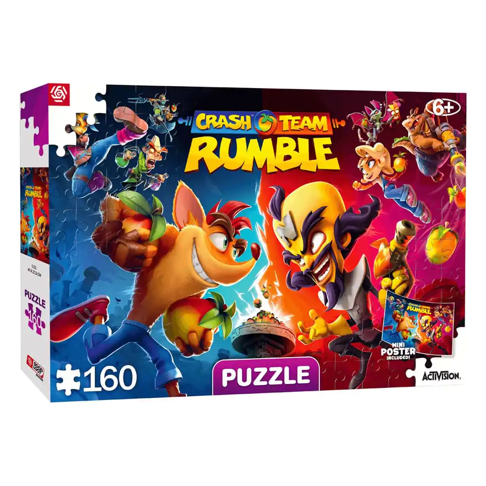 Crash Bandicoot Puzzle pentru copii Rumble Heroes (160 piese) poza produsului