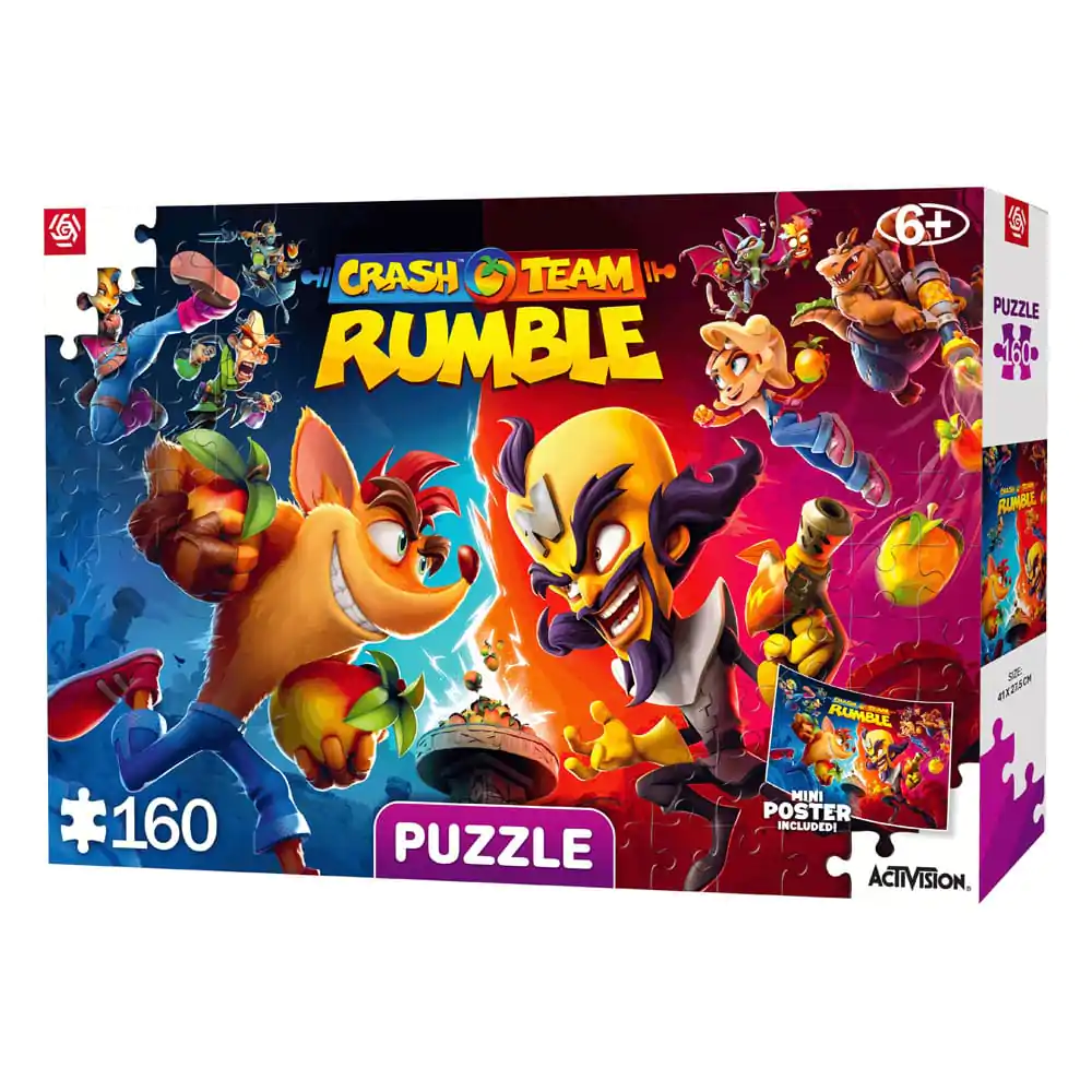 Crash Bandicoot Puzzle pentru copii Rumble Heroes (160 piese) poza produsului