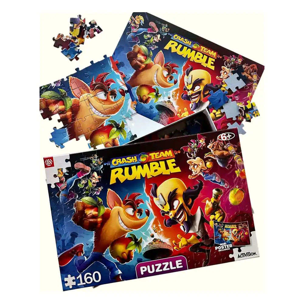 Crash Bandicoot Puzzle pentru copii Rumble Heroes (160 piese) poza produsului