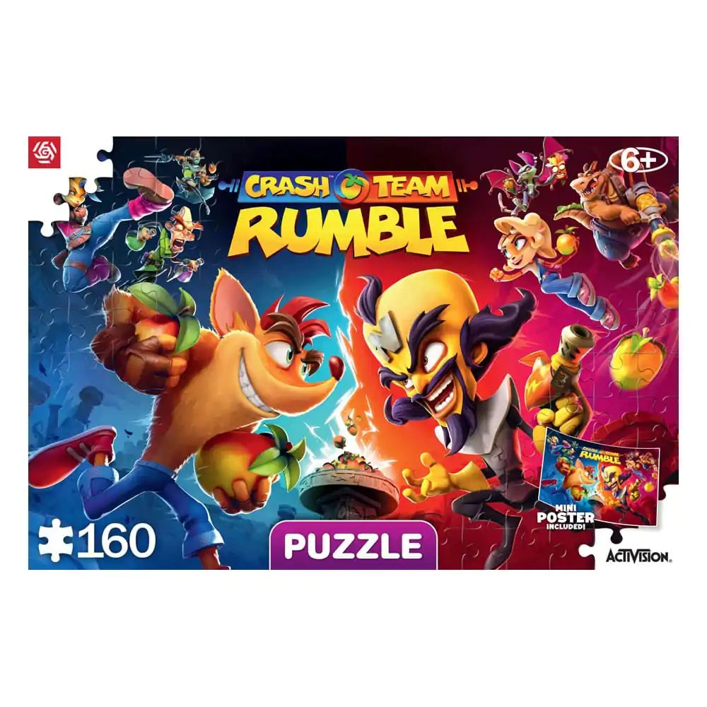 Crash Bandicoot Puzzle pentru copii Rumble Heroes (160 piese) poza produsului