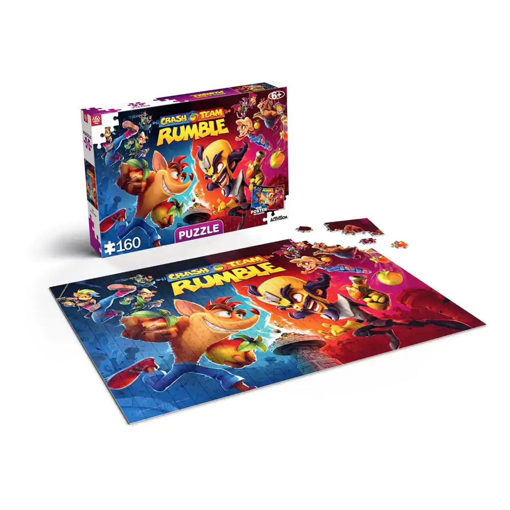 Crash Bandicoot Puzzle pentru copii Rumble Heroes (160 piese) poza produsului