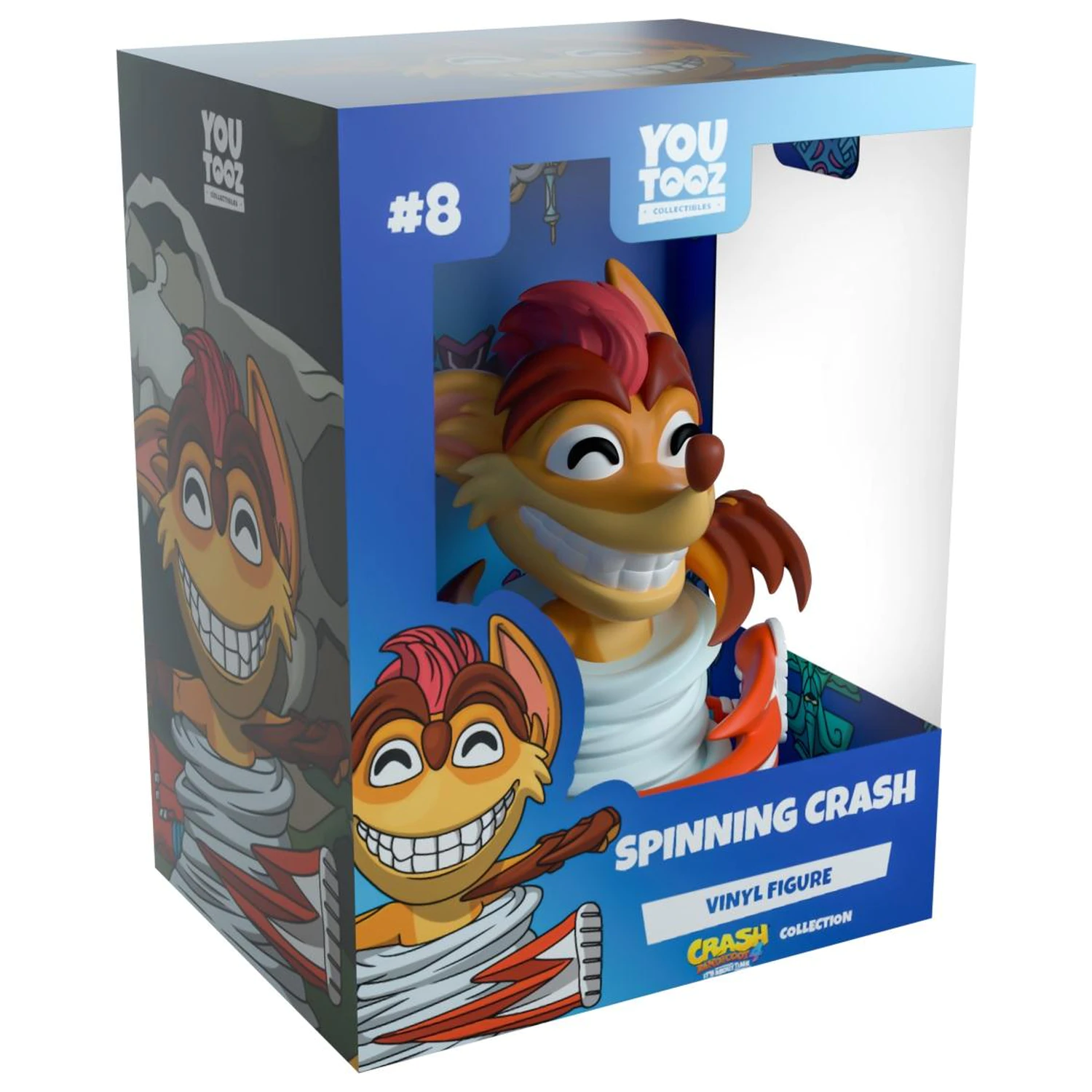 Figura Crash Bandicoot Spinning Crash 11 cm poza produsului