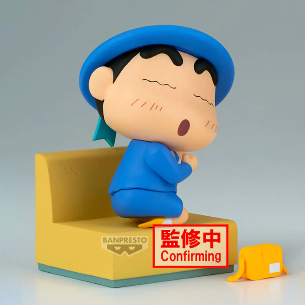 Crayon Shinchan Nakayoshi Memories Let's Go To Kindergarten Shinnosuke figurina 10cm poza produsului