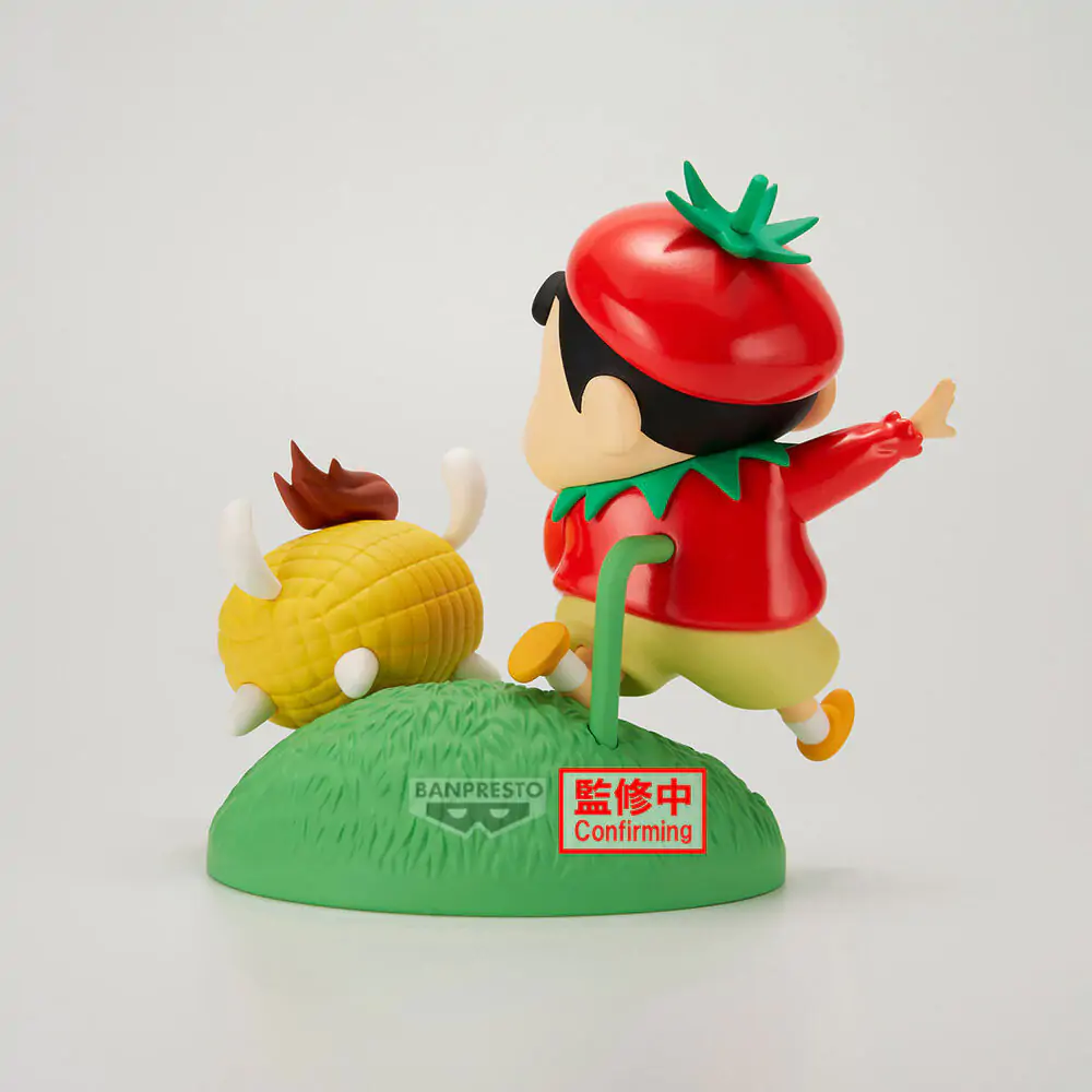 Crayon Shinchan Shinnosuke Costum de legume figurină 10cm poza produsului