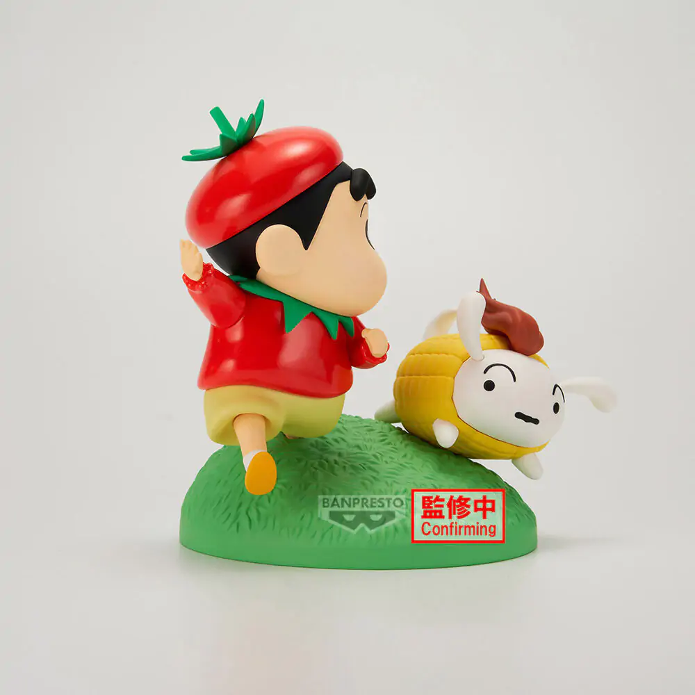 Crayon Shinchan Shinnosuke Costum de legume figurină 10cm poza produsului