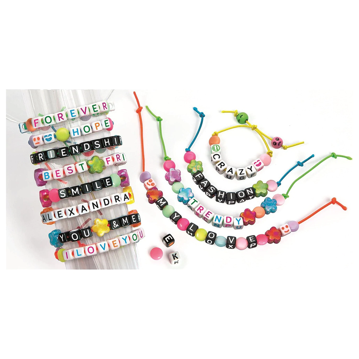 Crazy Chic Message Bracelet Maker Set creativ poza produsului